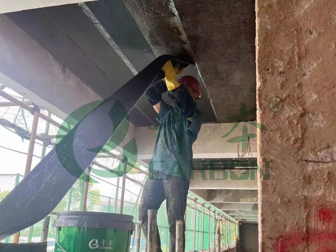 加固效果展示：貴陽市某中學加固項目